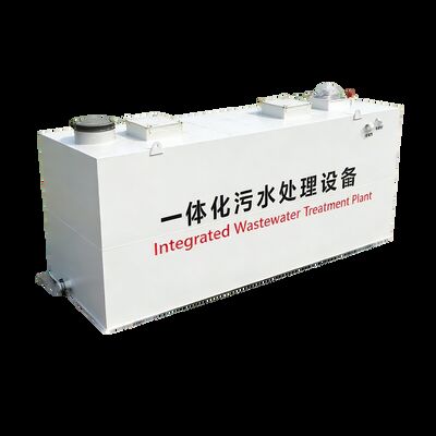 Modular Mobile Integrated Wastewater Treatment Equipment Rapid Deployment For Farm/Scenic/Construction Site