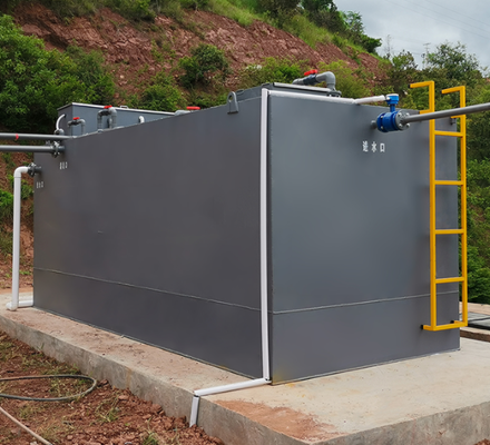 Construction Sites Wastewater Treatment System Movable Sanitary Integrated Sewage Treatment Plant