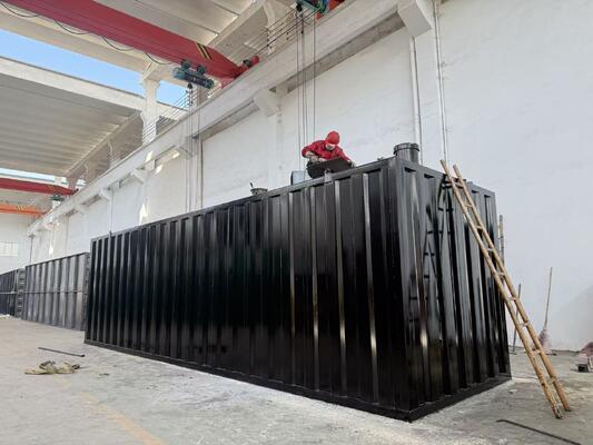 容器型 MBR 下水処理装置